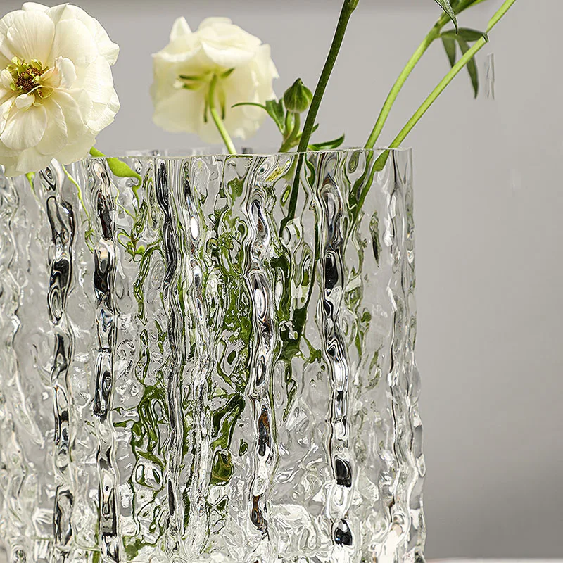 House Living Room Glass Vase Modern houseplants Flowers Wedding Table Vases Aesthetic  Luxury Vasi macetases decorationtion Items - AliExpress