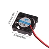 1Pc 25*25*7mm DC2507 Cooling Fan 2-Pin Mute 5V 12V 24V Brushless Chipset Heatsink Mini Cooling Fan Purifier Fan 6