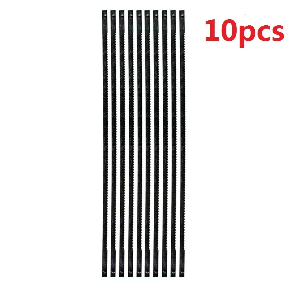 10Pcs Steel Frame Coping Saw Wire Saw Blade Blade DIY Hand Tool Coping For 6.5 Inch
