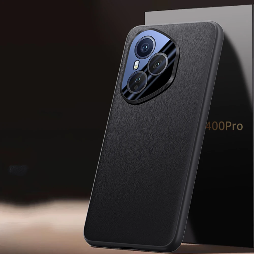 Luxury Silicone Soft Bumper Ultra Thin PU Leather Case with Camera Lens Protector