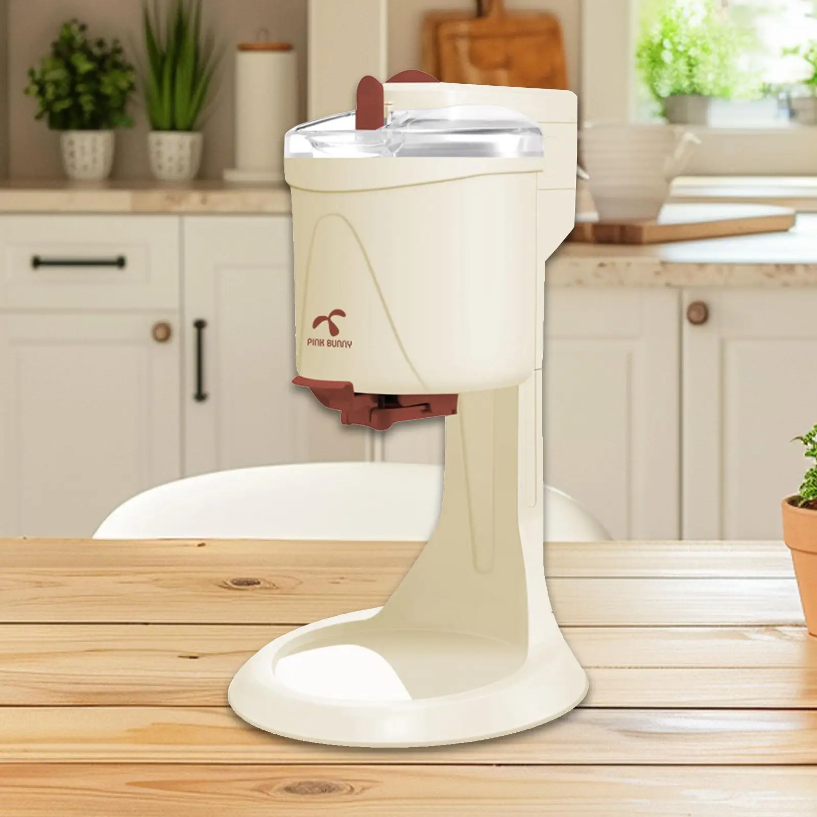 Electric Ice Cream Maker DIY Soft Serve Ice Cream Appliance Portable Lightweight Electric Ice Cream Maker DIY Soft Serve Ice Cream Appliance Portable Lightweight