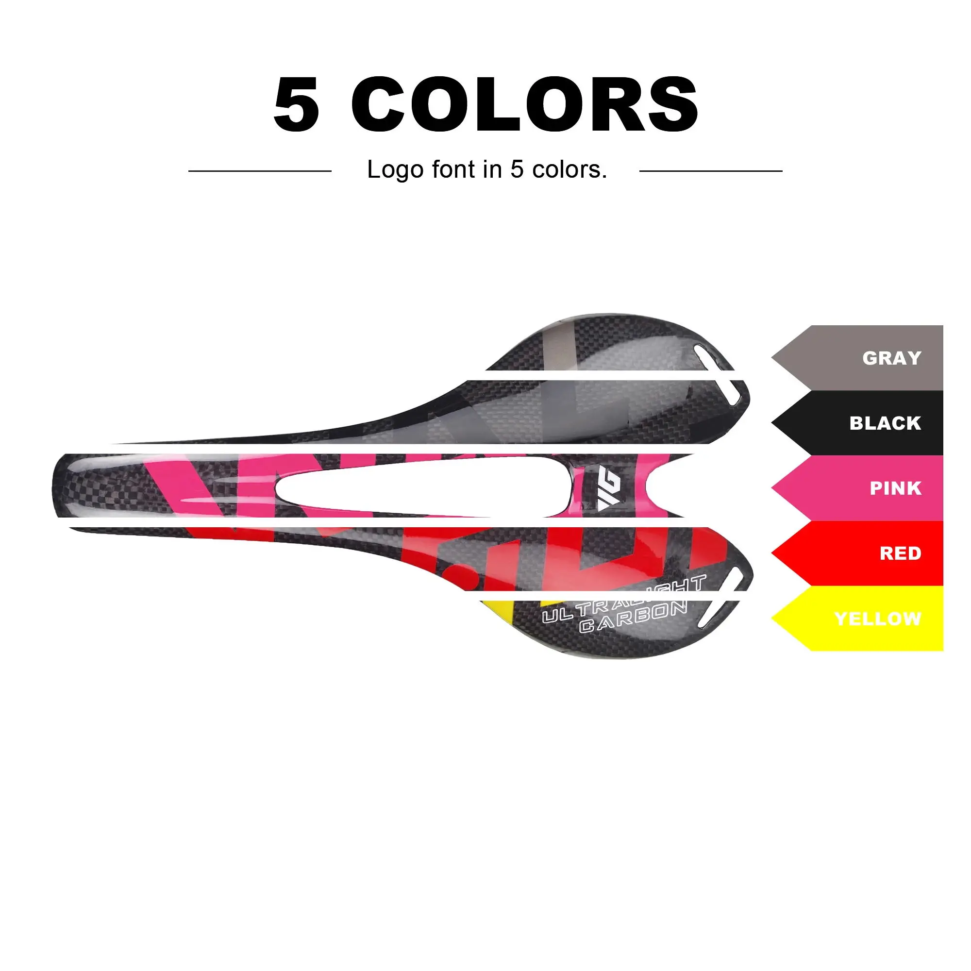Premium Carbon Bicycle Saddle for Racing and Mountain Biking