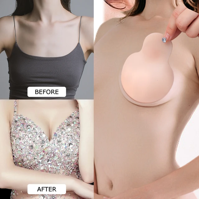 Silicone Breast Stickers Reusable Women Breast Lift Nipple Cover