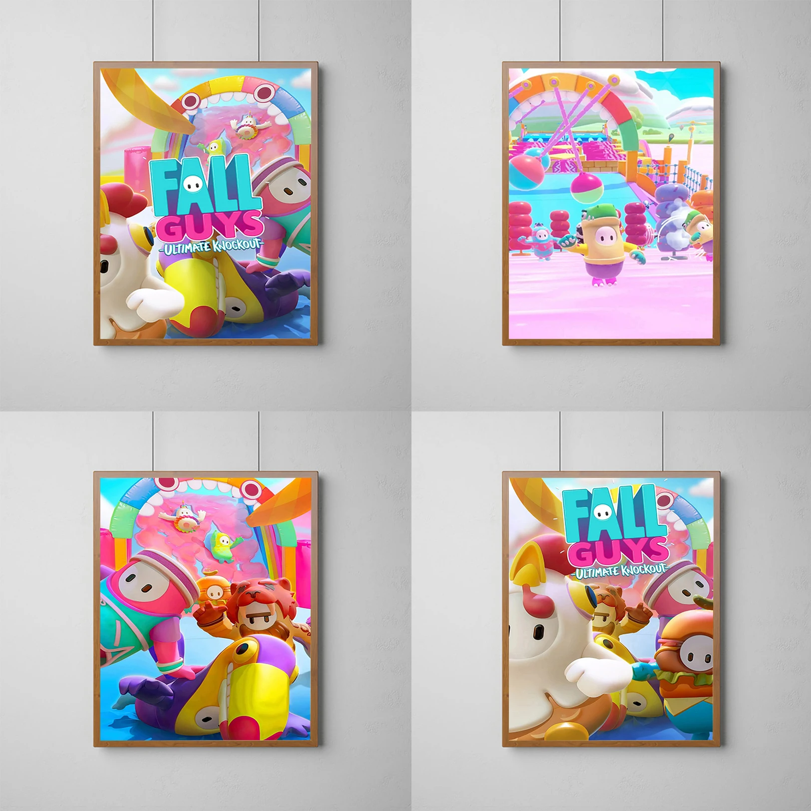 

Posters for Wall Art F-Fall G-Guys Game Poster Room Decor Home Decore With Free Shipping Canvas Decorative Paintings Decorations