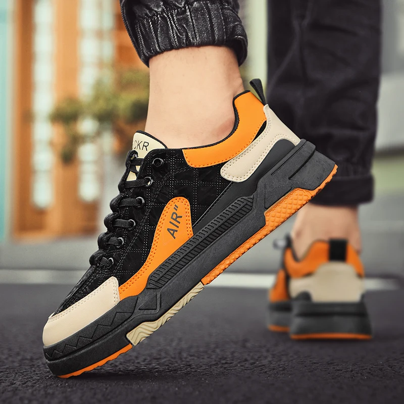 

Men Fashion Shoes Running Shoes High Quality Men Sneakers Outdoor Casual Shoes Man Comfortable Breathable Skateboarding Shoes