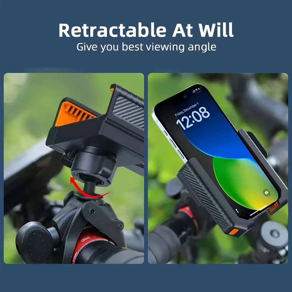 Universal Shockproof Bike and Motorcycle Phone Mount Holder