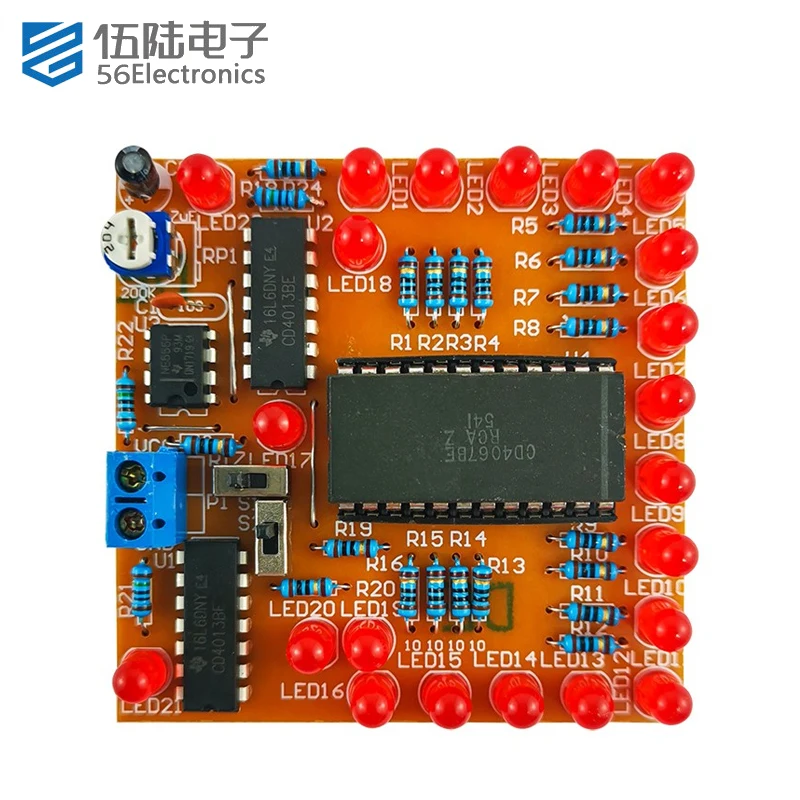 Electronic Kit 0-30V 2mA-3A DC Regulated Power Supply DIY Kit for School Experiment