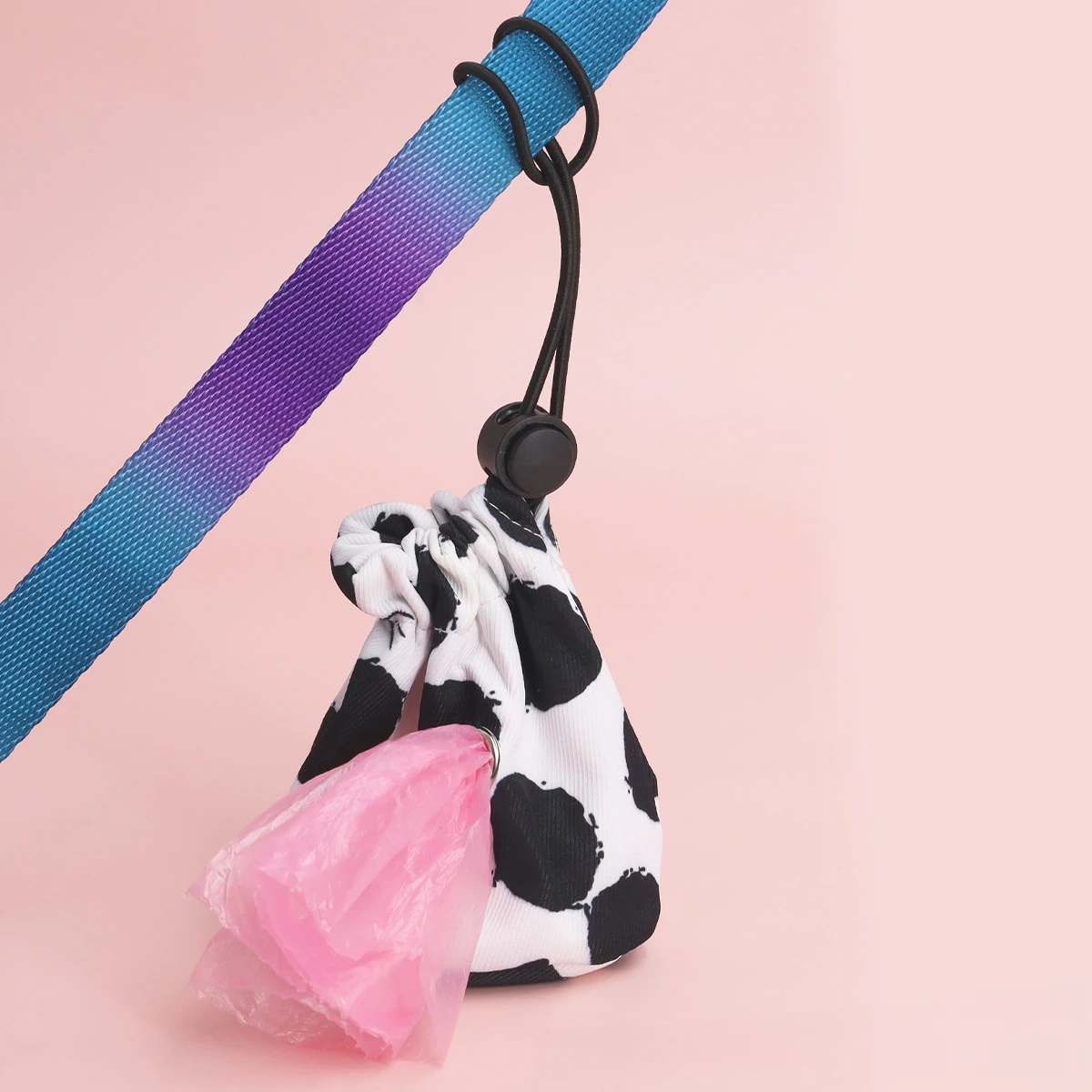 Graphic Pattern Dog Poop Bag Carrier Bag, Portable Pet Waste Bag Dispenser, Multifunctional Storage Bag For Dog Outdoor Supply