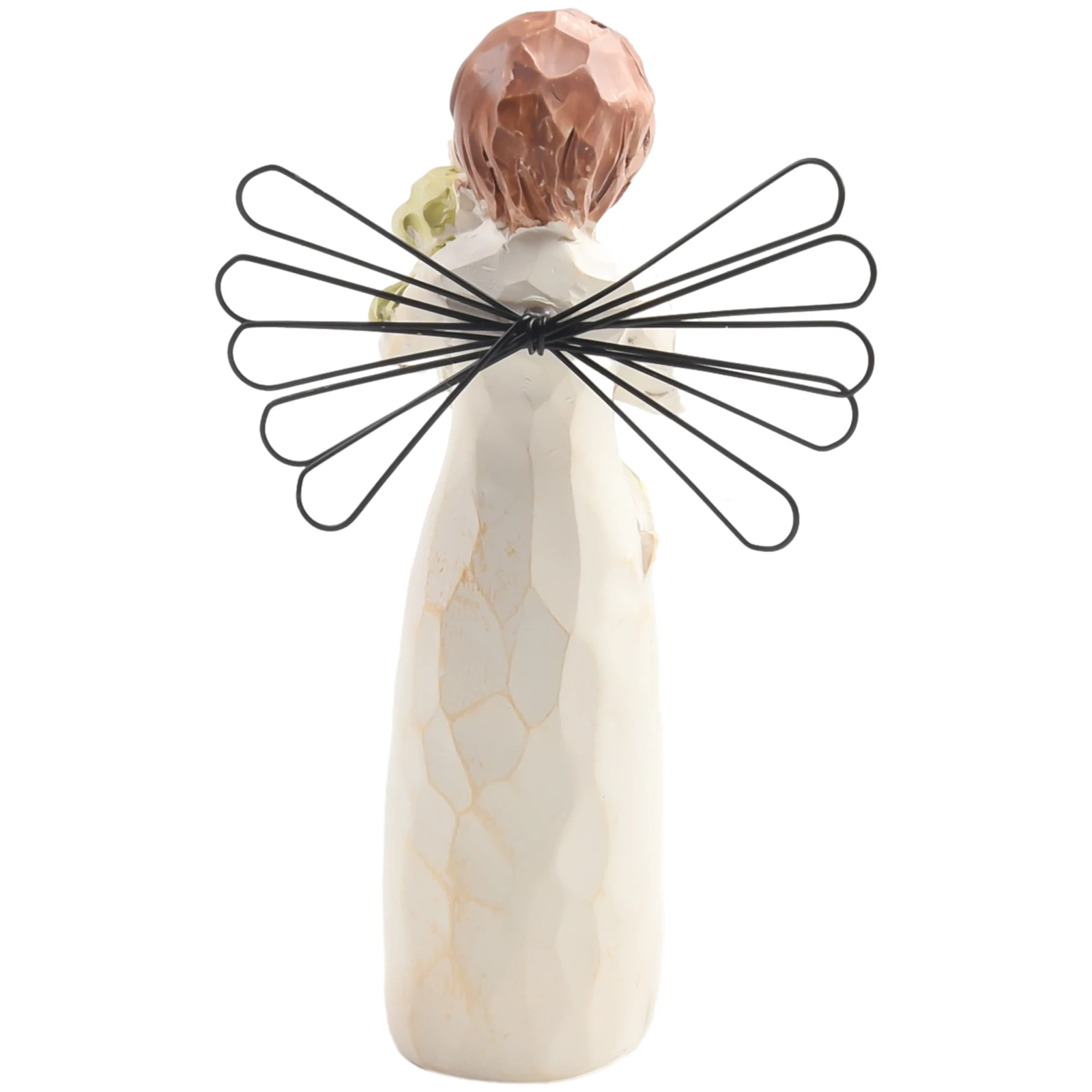 계절적 장식 천사 장식, 천사 조각, 절묘한 입상, 희망 천사, 손으로 그린 집 장식, 기도