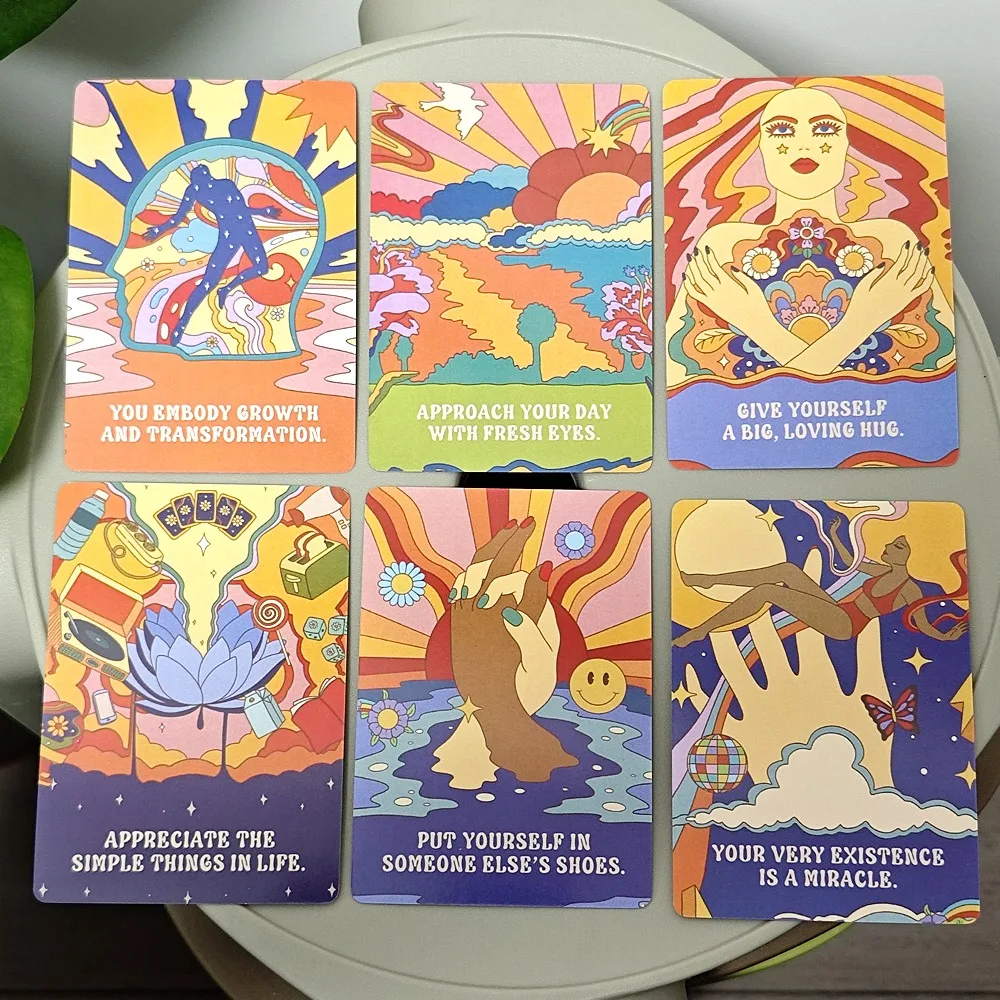 Cards for Daily Gratitude: Be Thankful Everyday A 40-card Deck 10.4*7.3cm To Create A Habit of Thankfulness 4