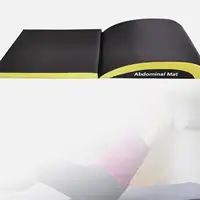 Ab Exercise Mat Ab Workout Equipment Portable Lumbar Support Non Slip Stretch