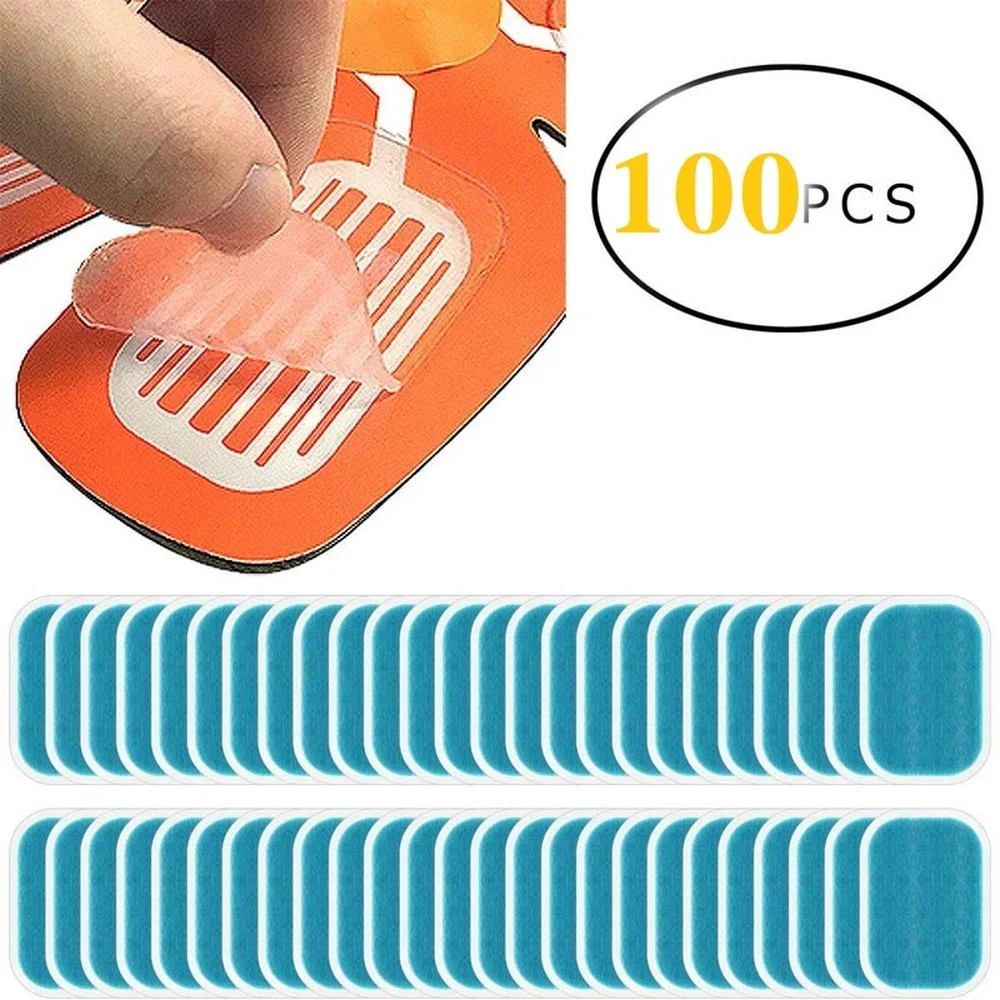 Electrode Sheet Hydrogel Massage Body Patch Oval Silicone Button Gel  Massage Patch (Color : Hydrogels)