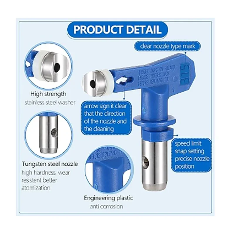 Рисунок 4 - Насадки для распыления краски с