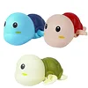 1/3PCS Baby Bath Toy Water Chain Clockwork Bathing Cute Swimming Turtle Toy Toddler Pool Beach Classic Toy For Kid Water Playing 5
