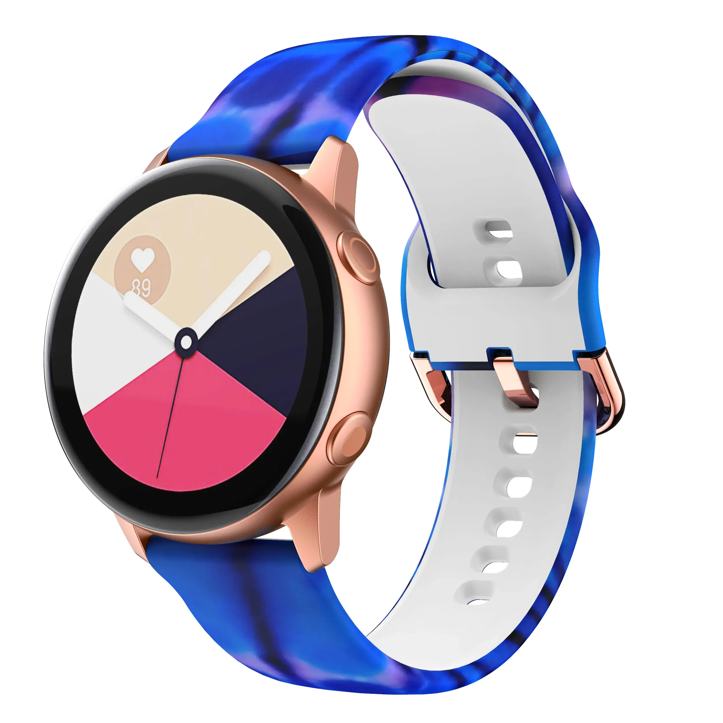 Stylish Printed Band for Smartwatch (20mm/22mm)