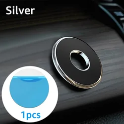 Magnetic Car Phone Holder Stand - Universal GPS and Smartphone Mount (Silver)