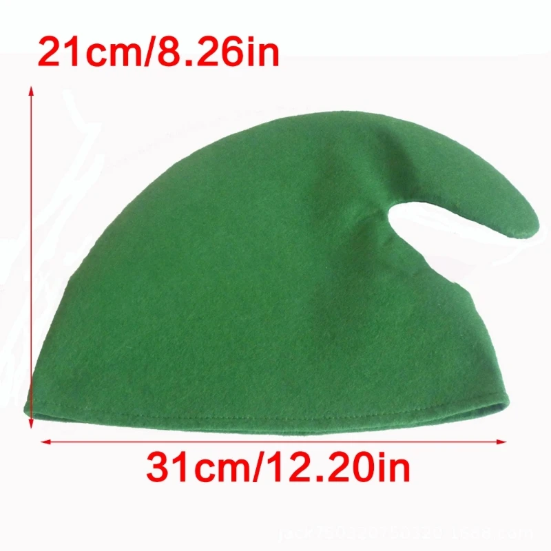 Christmas Beanie Hat Set of 6 Colorful Elf Party Hats for Christmas Handmade Colorful Unisex Headgears Festivities Role Play Accessories christmas beanie hat
