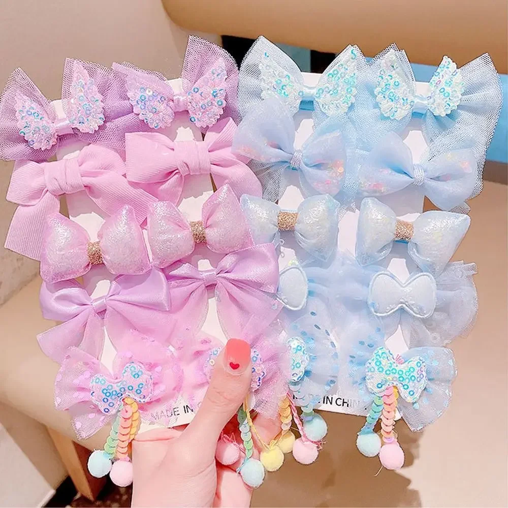 Cute Lace Hair Clips for Girls Princess Side Barrettes
