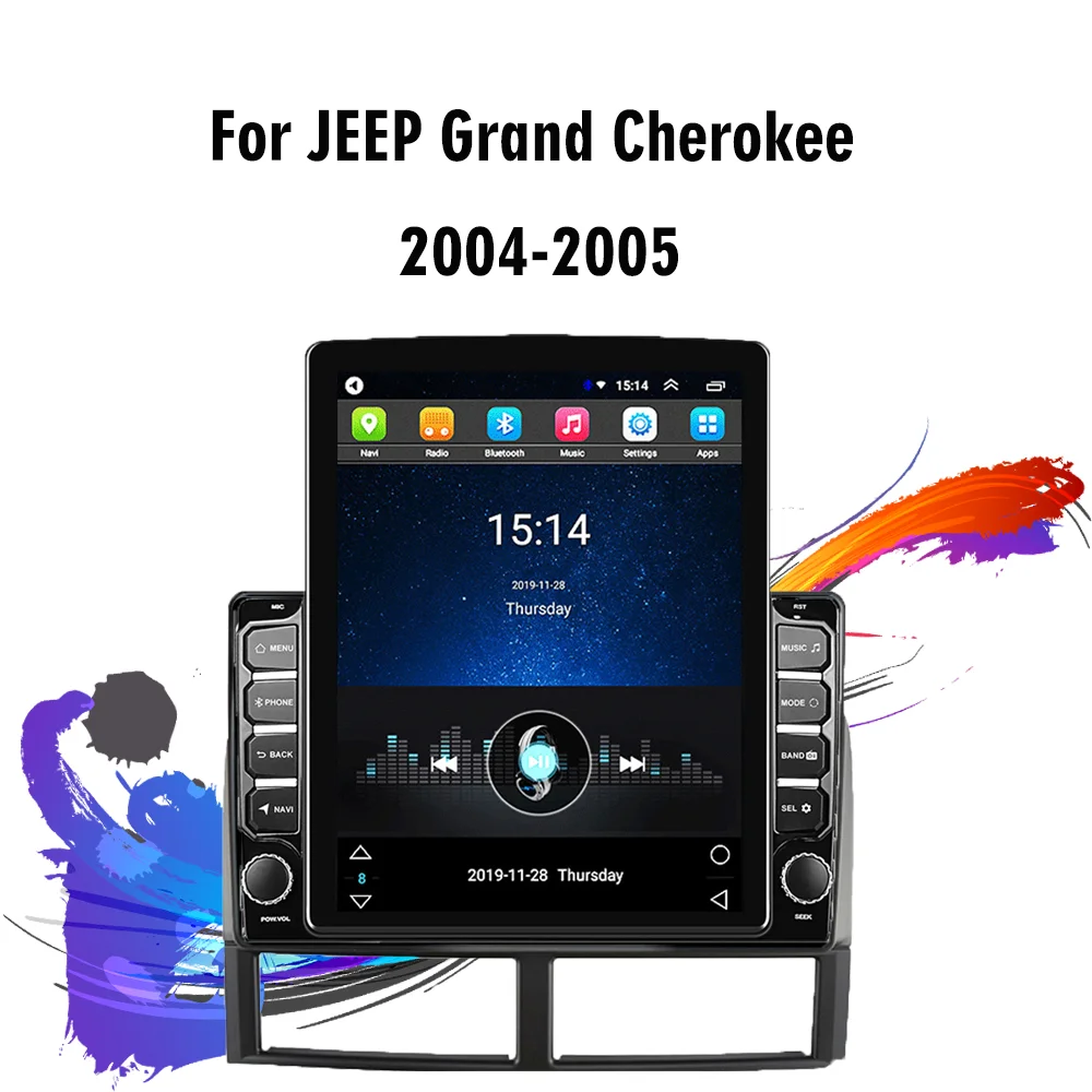 Автомобильная Мультимедийная система экран 9 7 дюйма 4G Carplay Android для Jeep Grand Cherokee
