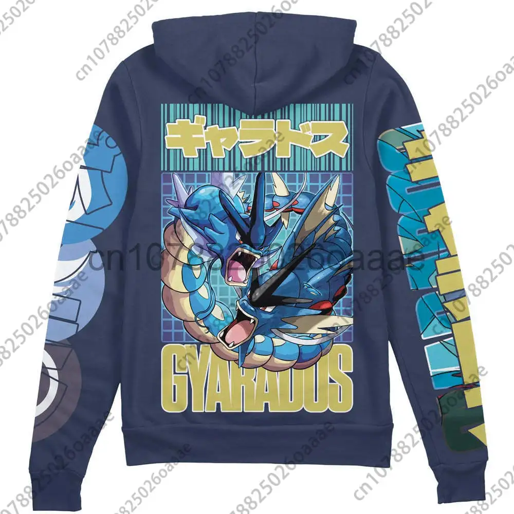 

2024 Pokemon Gyarados Haxorus 3d Child Print Hoodie Men Women Casual Sweatshirt Y2k Hoodie Fashion Streetwear Pullover