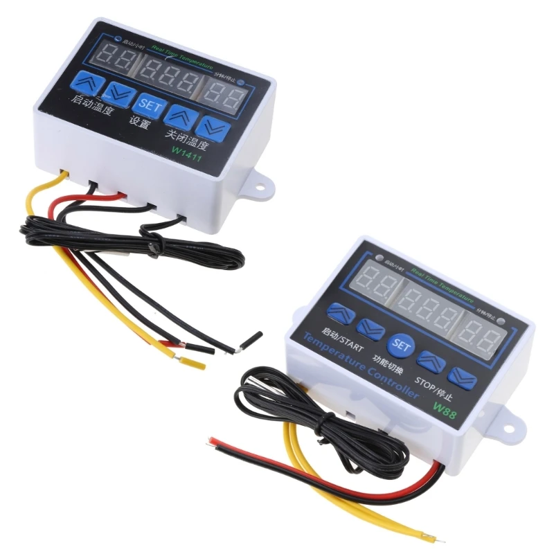 

Temperature Controller Digital Thermostat Measuring -50~110°C 12V/220V