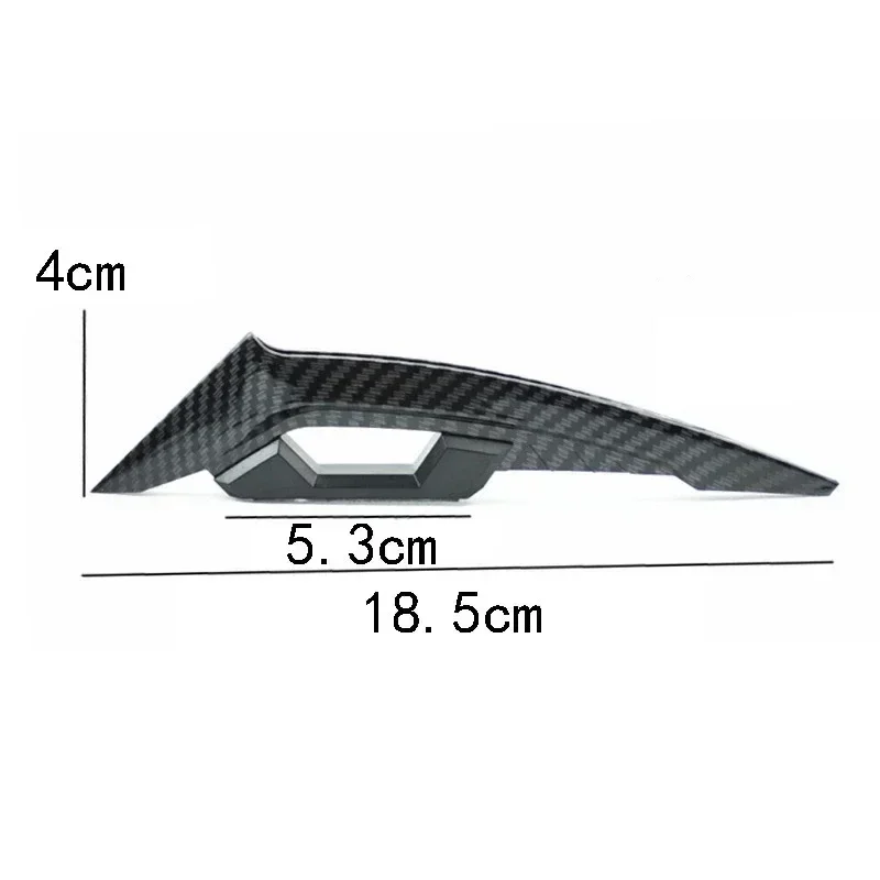 2Pcs Motorcycle Winglets Motorcycle Front Side Spoiler Aerodynamic Wing set Motorcycle Fixed Wind Wing used for 250SR