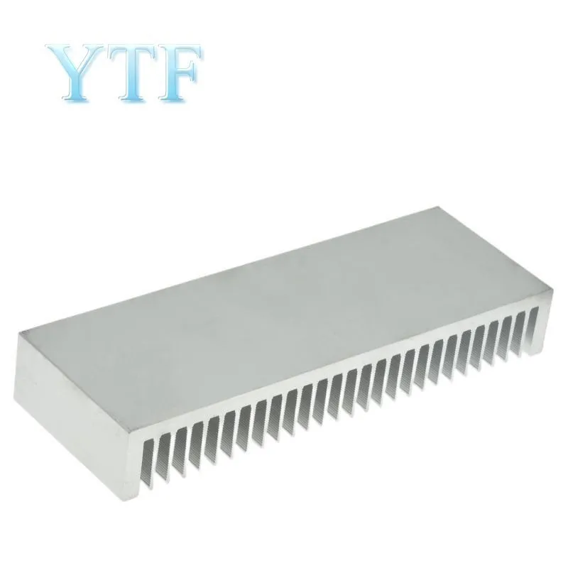 Premium Ultra-Thick Aluminum Heat Sink (Silver, 200x70x30mm)