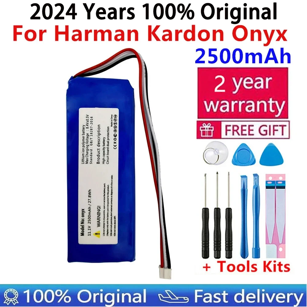 

Оригинальный Новый 2500 мАч цифровой аккумулятор для Harman Kardon Onyx беспроводной bluetooth динамик музыкальный планетарный аккумулятор Batera Бесплатные инструменты
