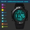 Men Sport LED Watches Top Brand Men Digital Clock Multi-Functional Rubber Man Fitnes Athlete Timekeeping Electronic Watch Reloj 4