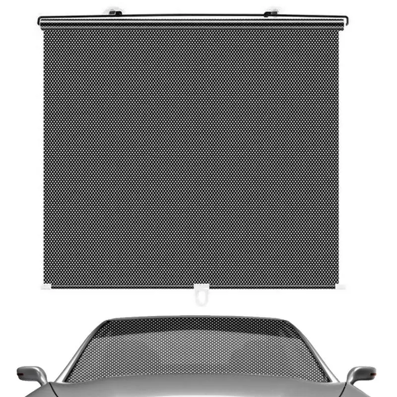 RollerCarWindowShadeRetractableWindowSunProtectorCarSunWindowShadeCarRoller