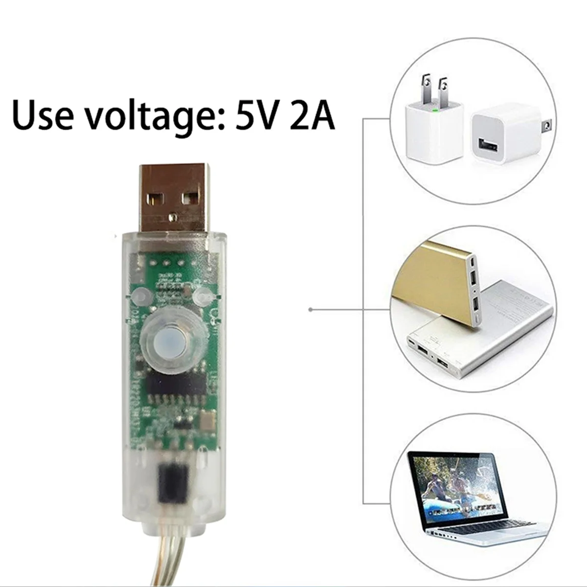 

Tuya Bluetooth LED String Lights RGB Phantom Color String Lights Set Intelligent Point Control Waterproof Ambient Lights