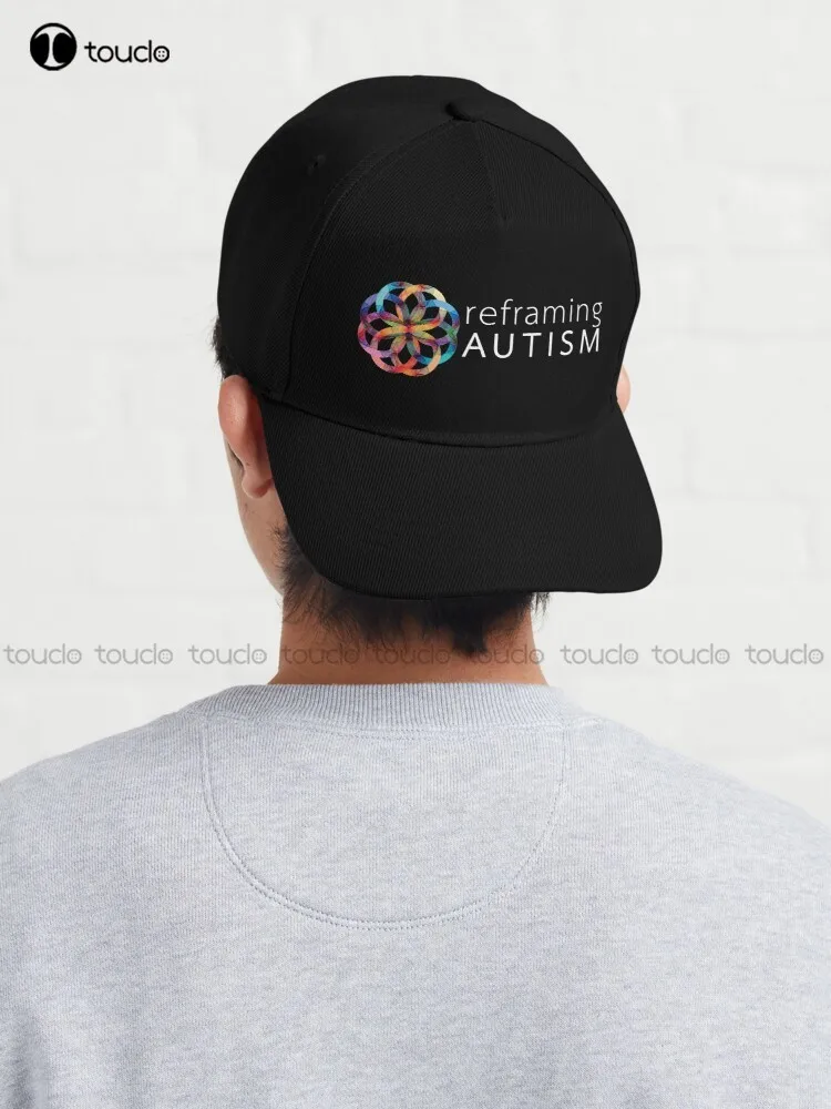 

Reframing Autism Stretch Logo - White - Dad Hat For Men Hunting Camping Hiking Fishing Caps Adjustable Quick Dry Mesh Cap Unisex