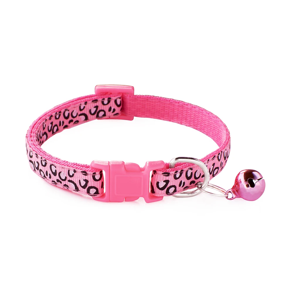 Title 16, Leopard Print Pet Collar, Adjustable cat Collar...