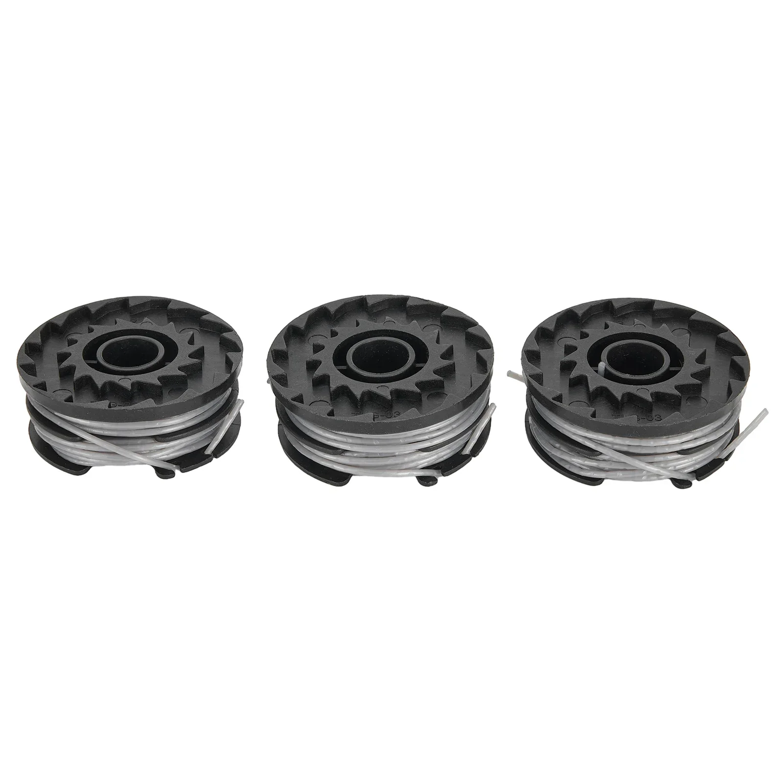 

Effortless Garden Maintenance Made Easy Pack Of 3 Spools For Greenworks G40LT G40LTK2 G40LTK2x 2101507 Lawn Trimmers