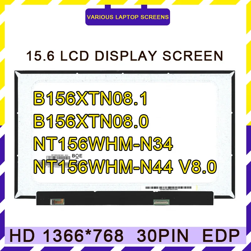 NT156WHM-N44-V8-0-B156XTN08-1-NT156WHM-N34-NT156WHM-N30-N49-B156XTN08-0 ...