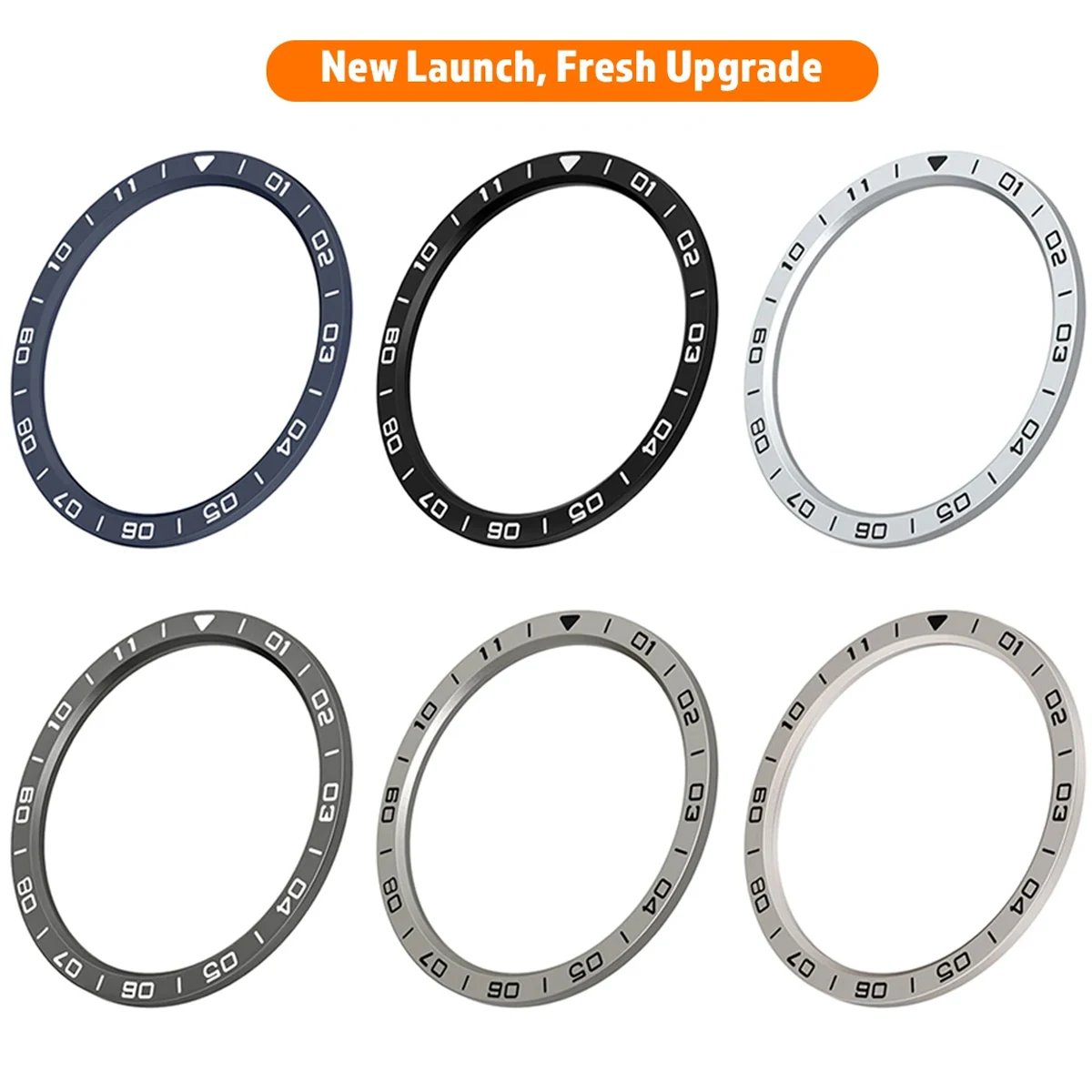 Enhanced Bezel Ring Case for Smartwatch - Durable 47MM Frame Cover Accessory