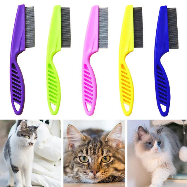 1pc Pet Hair Shedding Comb Stainless Steel Flea Comb for Cat Dog Pet Comfort Flea Hair Grooming Comb Dog Brush Grooming Tools 1pc Pet Hair Shedding Comb Stainless Steel Flea Comb for Cat Dog Pet Comfort Flea Hair Grooming Comb Dog Brush Grooming Tools