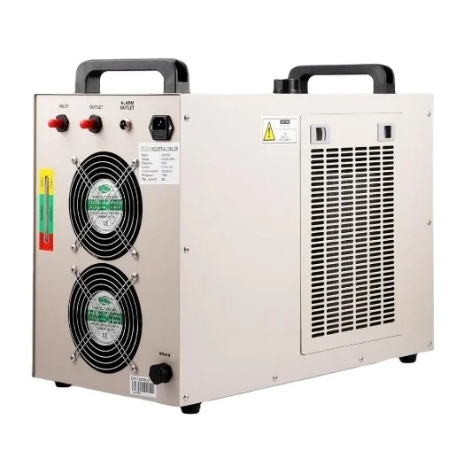 

high quality CW-5000 Thermolysis Industrial Water Cooler Chiller 6L 9L Cooling Tank Machine co2 laser cutting machine