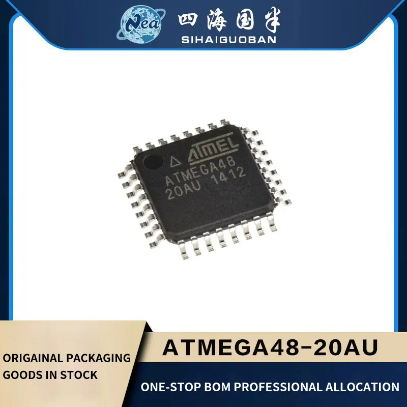 

1PCS Electronic Components ATMEGA48-20AU QFP32 ATMEGA48V-10AU ATMEGA88-20AU Microchip Controller