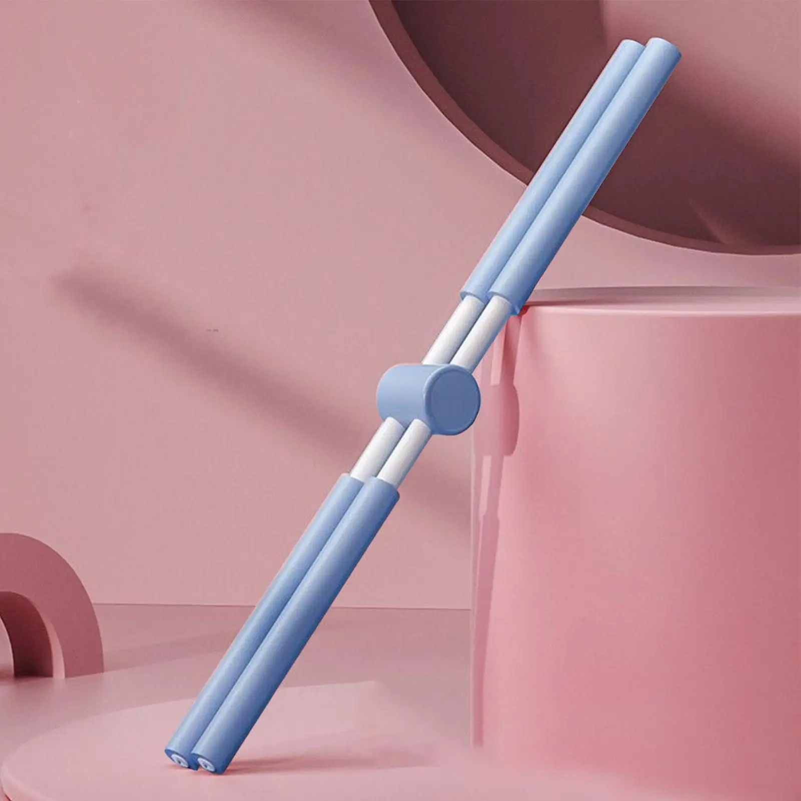 Yoga posture correction stick, Telescopic Pilates posture corrector, Fitness standing posture training buckle body shape stick