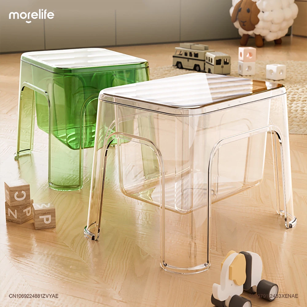 

2024 New Minimalist Toy Storage Stool Storage Stools Thickened Living Room Household Small Bench Modern Minimalist Furniture