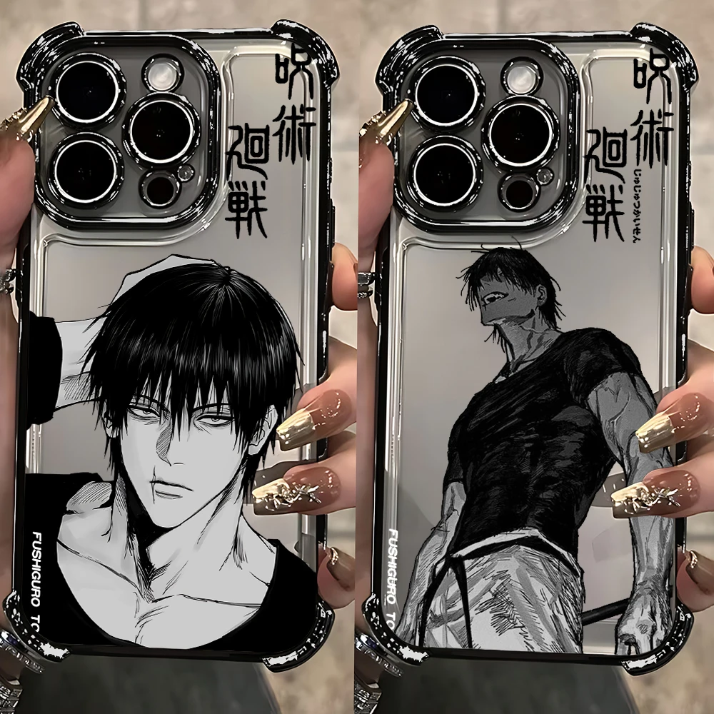 Stylish Anime Jujutsu Kaisen Plating Phone Case
