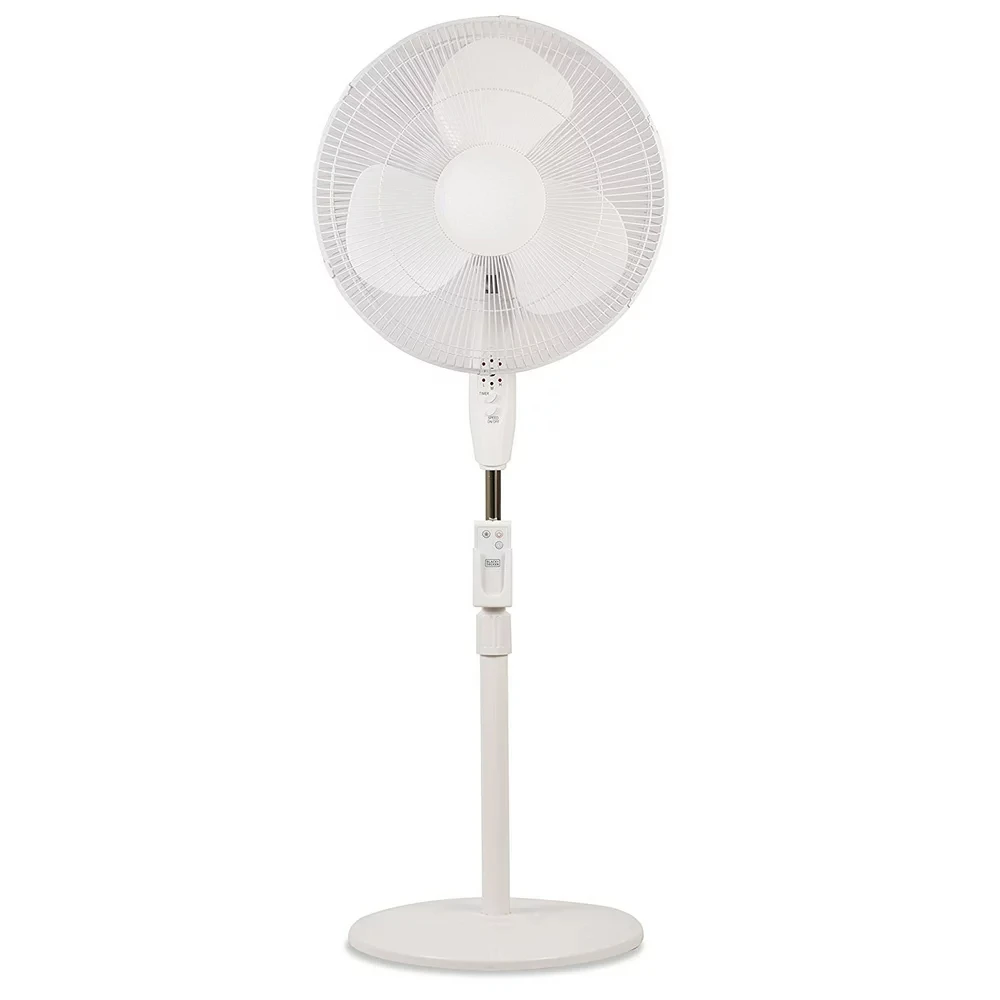 

Stand Fan with Remote, Oscillation, White Hand fan Air conditioner Neck fan Portable fan Desk fan Mini fan Portable neck fan Ven