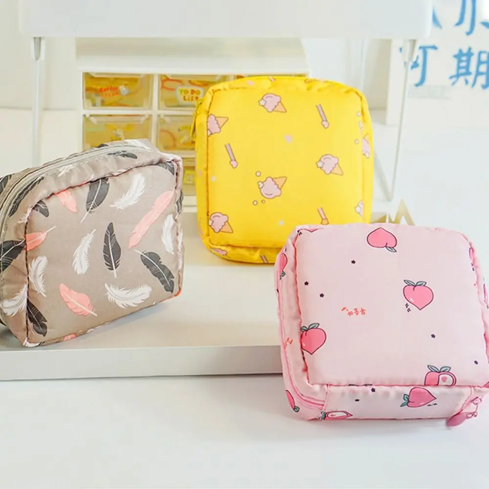 Waterproof Cotton Sanitary Storage Bag for Women