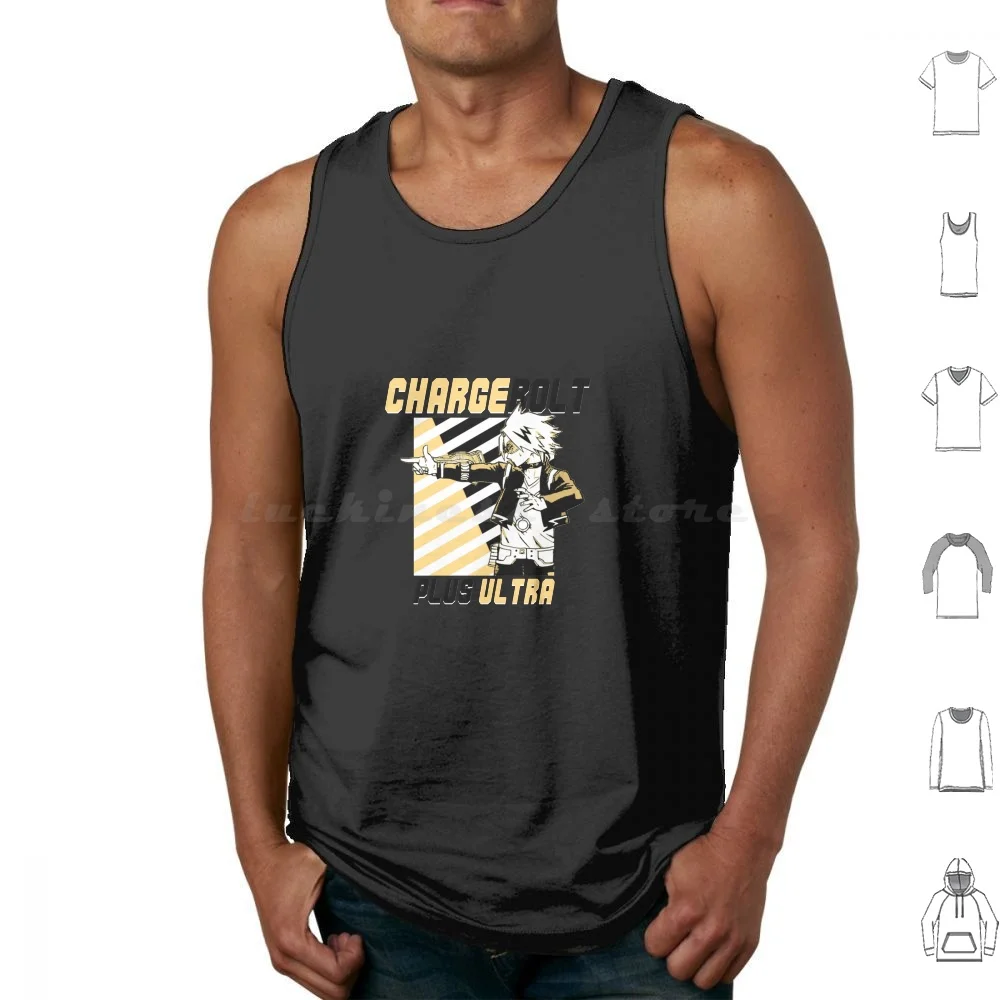 

Denki Shirt Kaminari Tank Tops Vest Sleeveless Denki Kaminari