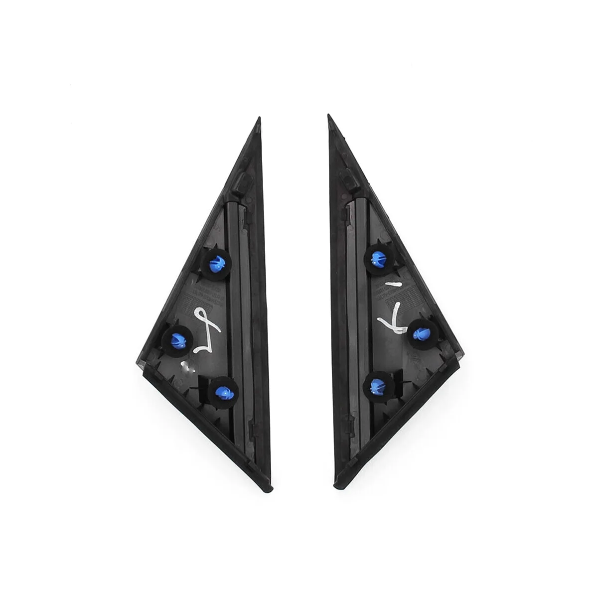 

1 Pair Left Right Fender Pillar Corner Molding Chrome for Hyundai Sonata 2015-2019 86180-C1000 86190-C1000