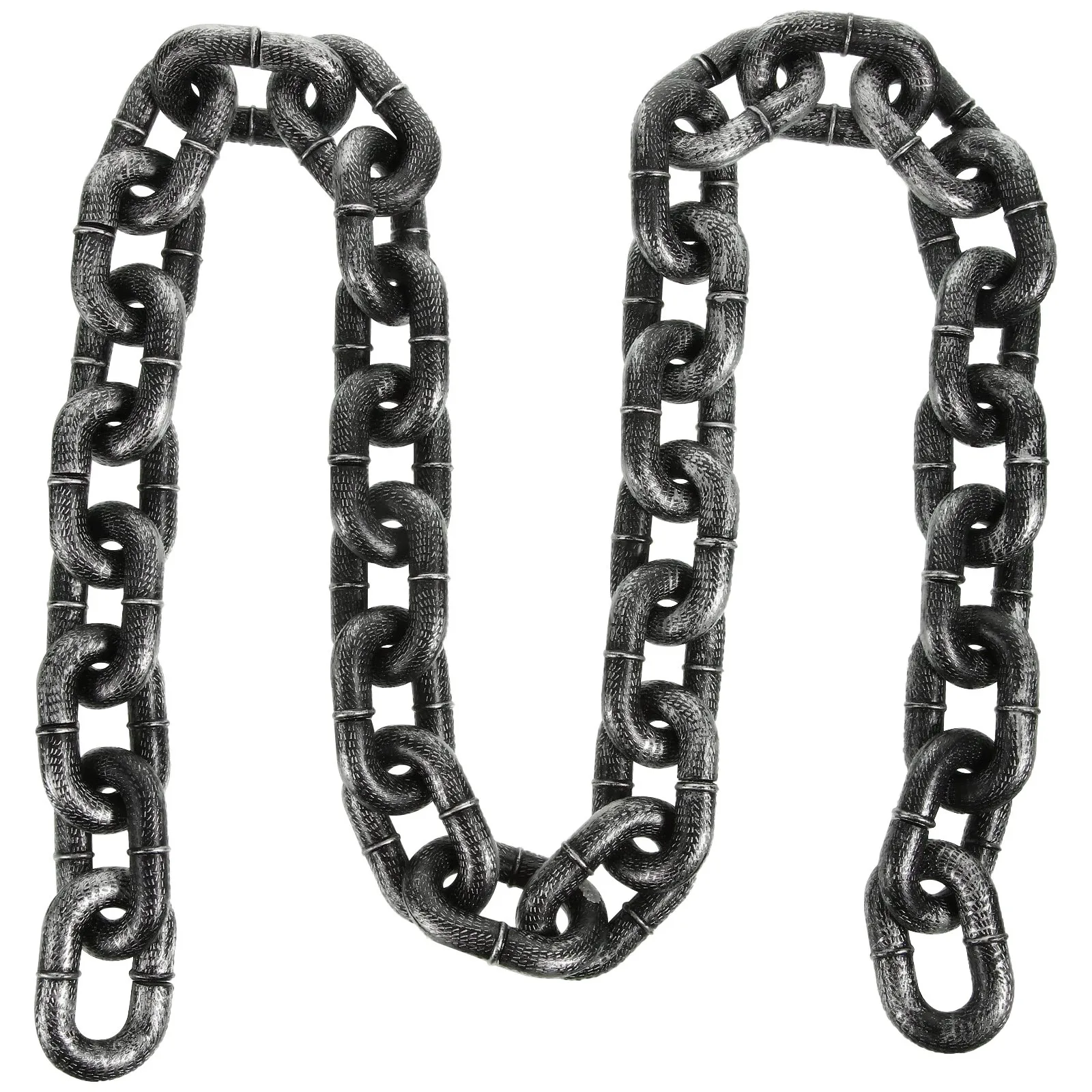

Halloween Show Supplies Plastic Prisoners Chains Hand Chains Halloween Cosplay Bar Party Decorations Haunted House Props