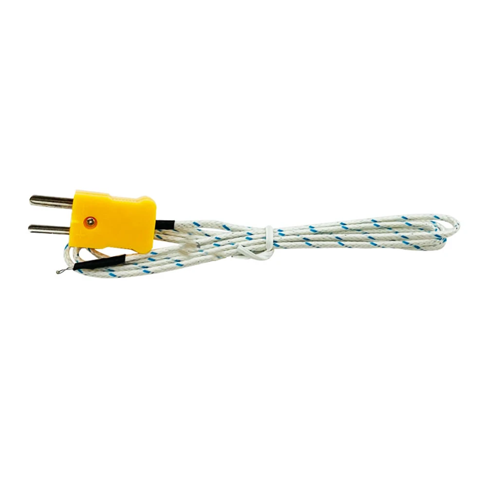 

K-type thermocouple/temperature probe TP-01 glass fiber line 1 meter bare thermocouple