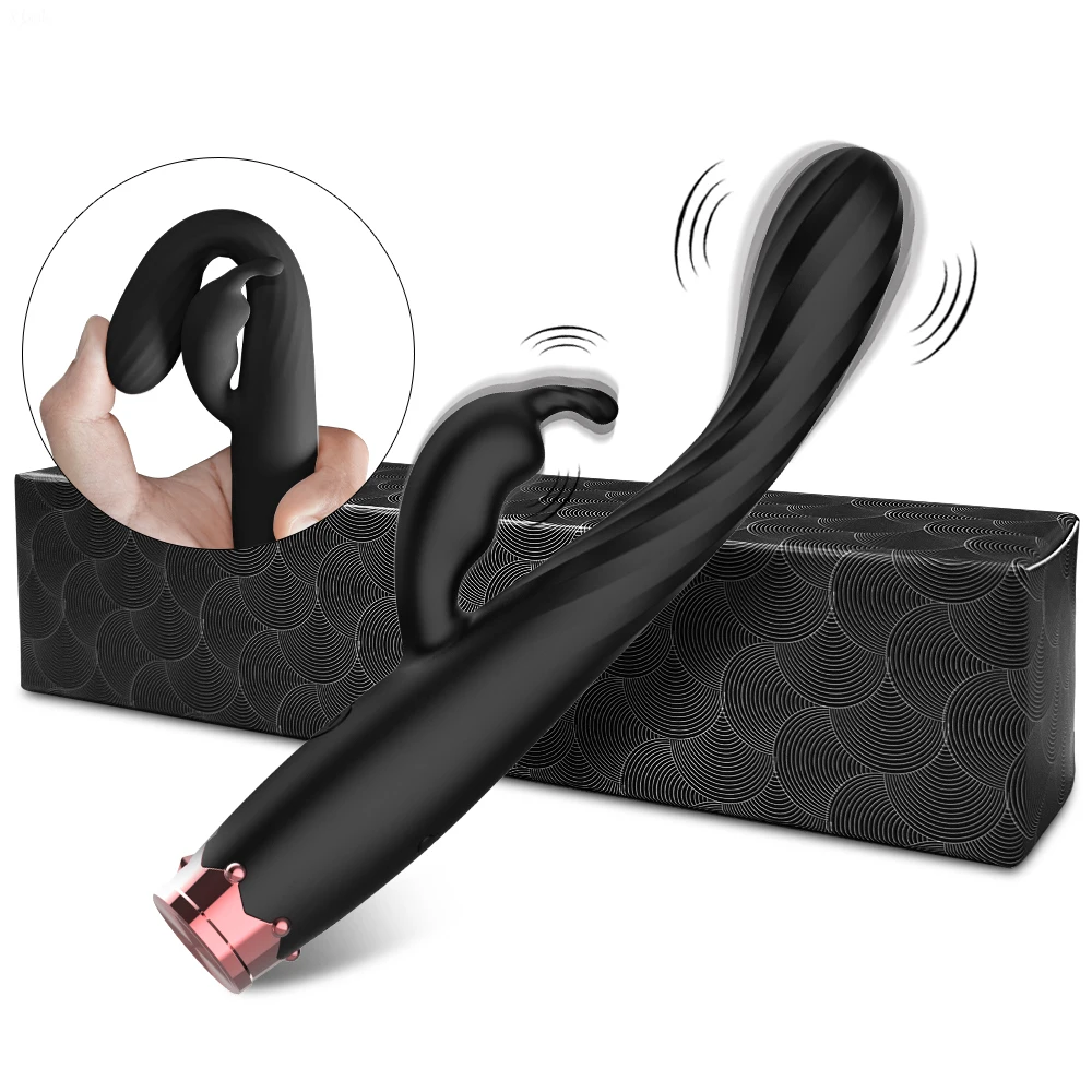 Powerful G Spot Finger Dildo Vibrator Women Nipple Clitoris Stimulator Fast Orgasm Adults Goods Sex Toys for Beginners_voghion.com