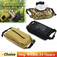 Oxford Tissue Box Holder Waterproof Napkin Paper Tissue Case Toilet Paper Dispenser Box Holder Storage Bag for Camping Hiking 1